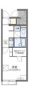 レオネクストフォルティッシモ【1階】の間取り