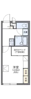 レオパレスグレイス【213号室】の間取り
