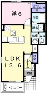ヴィオラ【1階】の間取り