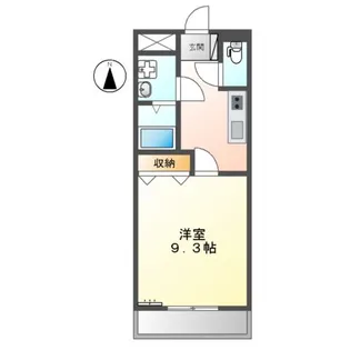 プロニティハウス【3階】の間取り