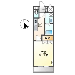 ダンデライオン【1階】の間取り