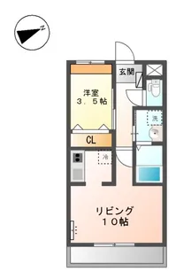 グランヒルズ【1階】の間取り