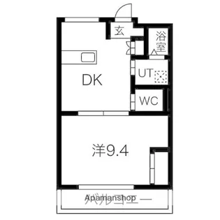 カリヨン三蔵田【4階】の間取り