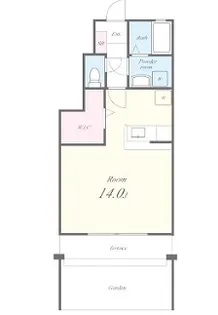 アーバンコートM【1階】の間取り