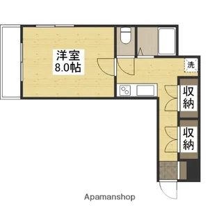 ルークレジデンス姫路Ⅲ【8階】の間取り