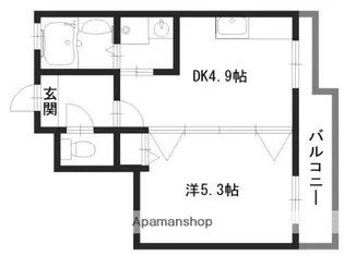 ULTYPURE(アルティピュア)【2階】の間取り