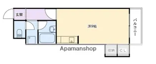 レジデンス西庄【2階】の間取り
