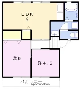サンシティ竹ノ前【202号室】の間取り
