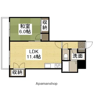 イーストアヴェニュー【306号室】の間取り