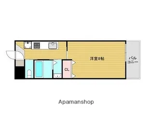 シャトー雅【303号室】の間取り