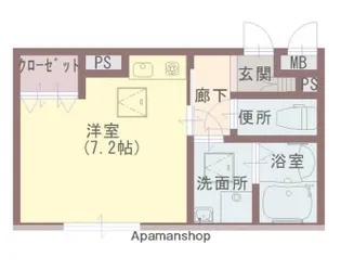 K・プラウド【302号室】の間取り