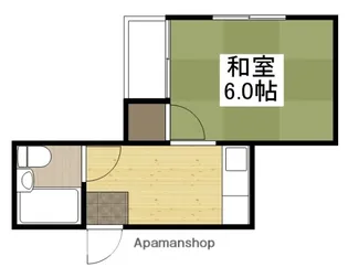 フレッシュコーエイ【401号室】の間取り