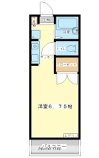 ハミング玉手【105号室】の間取り