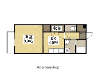 ハイツひまわり【105号室】の間取り