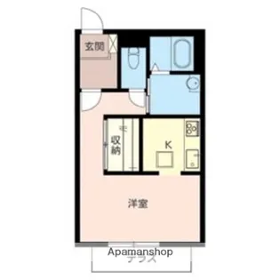 メゾンセレッソ【1階】の間取り