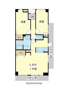 ギャラクシー・ホーヨー【803号室】の間取り