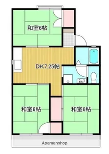 ハイツラポール B棟【2階】の間取り
