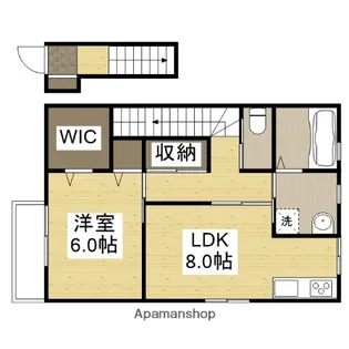 レクエルドパレス【202号室】の間取り