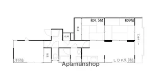 3LDKの間取り画像
