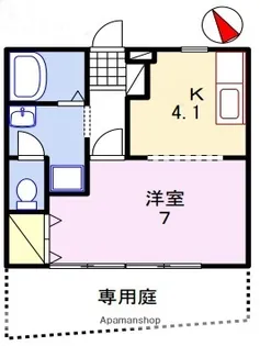 ベガ山崎【102号室】の間取り