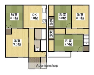 兵庫県姫路市八代本町1丁目【一戸建】の間取り