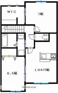マーブル B棟【103号室】の間取り