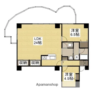 メゾン富士才【6階】の間取り