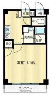 リオンドール【304号室】の間取り