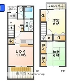 Tハイツ【103号室】の間取り