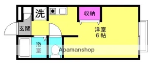 HA−1【107号室】の間取り