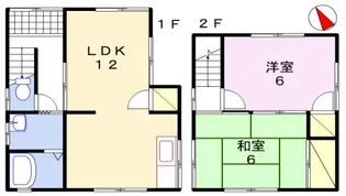 兵庫県姫路市西庄【一戸建】の間取り