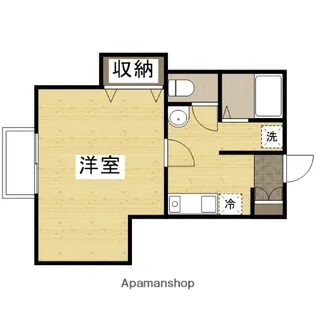 エトランス小松町A【201号室】の間取り