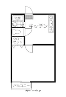 クリエイト太子【204号室】の間取り