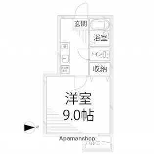 クリエイト太子【1階】の間取り