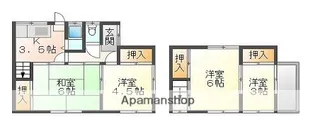 兵庫県姫路市書写【一戸建】の間取り