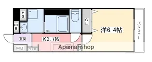 インタービレッジ船丘(増築分)【3階】の間取り