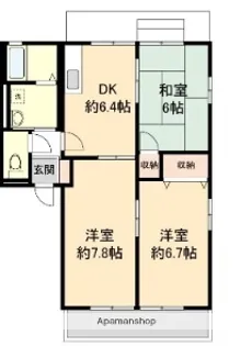 Maison Kurazo【102号室】の間取り