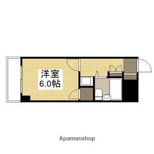 手柄マンション【305号室】の間取り