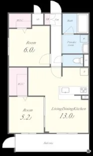 EXCIA東姫路駅前【1階】の間取り