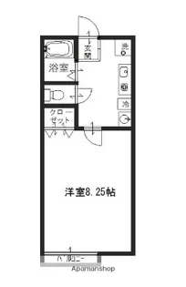エトランス東洋高前【104号室】の間取り