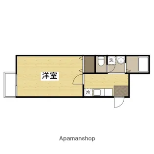 エトランス東洋高前【101号室】の間取り