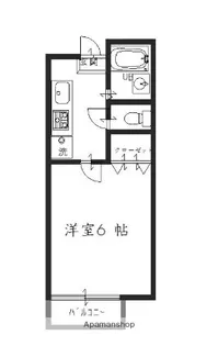 エトランスAISE【104号室】の間取り