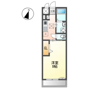 ムーンガーデン【102号室】の間取り