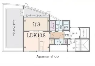相生アートビル【4F号室】の間取り