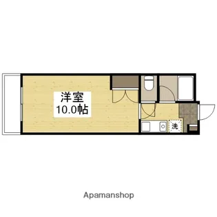 ホワイトシャトー小林【8E号室】の間取り