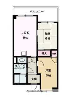 ブリージェ姫路【7階】の間取り