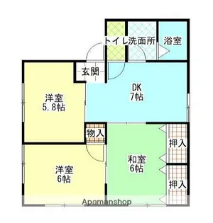 ドリーム21【101号室】の間取り