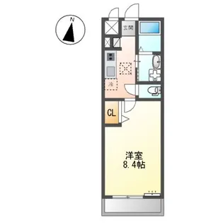 ペガサスⅡ【1階】の間取り