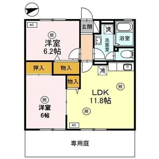 サンロワール【1階】の間取り