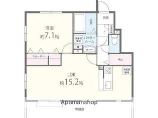 サン・シャルマンII【1階】の間取り
